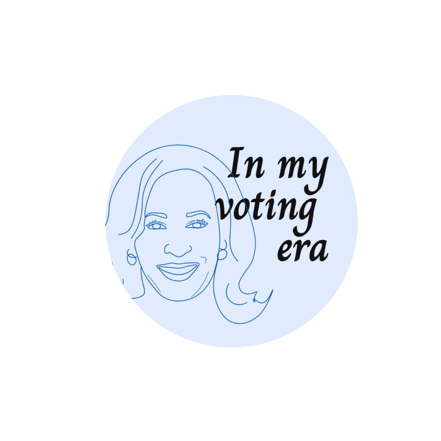 In My Voting Era Sticker