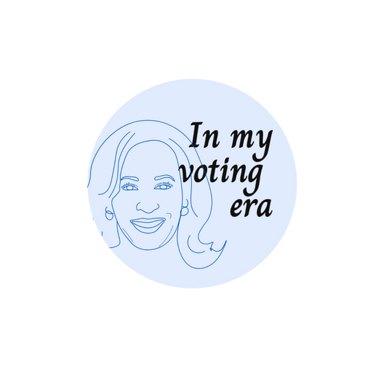 In My Voting Era Sticker