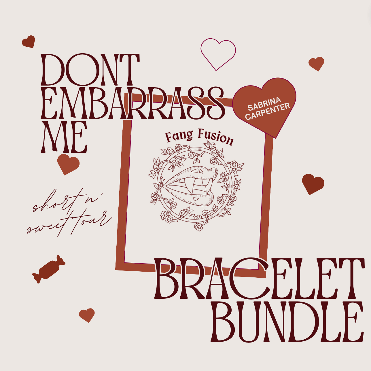 Don't Embarrass Me Bracelet Bundle - 20 PACK