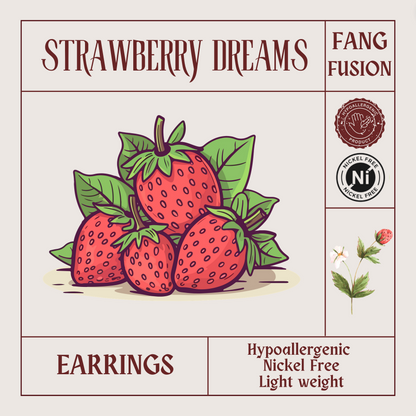 Strawberry Dreams Earrings